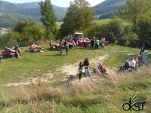 Výstup na 101 hradov a zámkov - Košecký hrad 3.10.2015