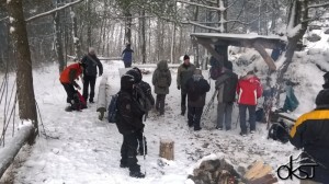 Výstup na Mikušovské skalice 25.1.2015