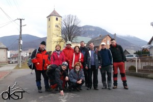 Zimný výstup na Strážov 8.2.2014